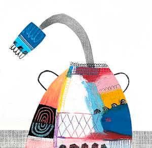 Funky Wonky Vase 6