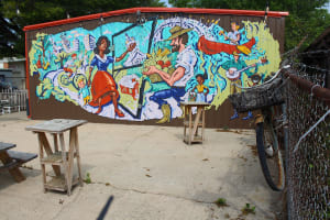 Cola Town Bike Collective Mural