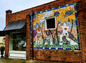 Westover Mosiac (Wall Mosaic at Reid's Fine Furnishing)