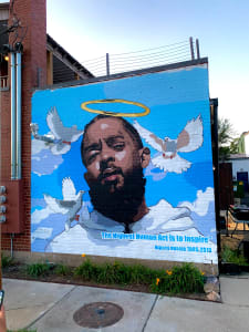 Nipsey Hussle Mural