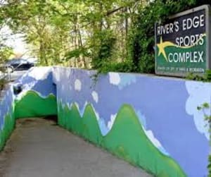 Untitled (River's Edge Tunnel at Evans Mill Rd & Rosalind Ave SW)