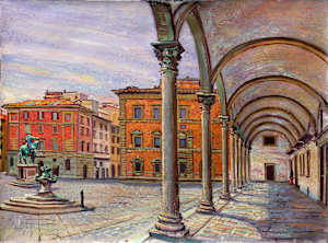 Piazza Santissima Annunziata, Florence