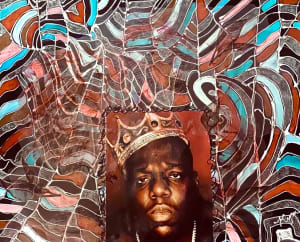 Spider-Man in the Background by Kym Cooper