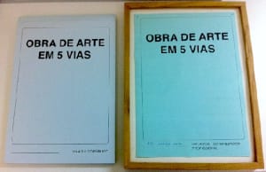Obra de arte em cinco vias
