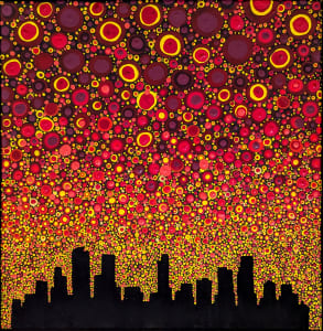 Beyond the City (Metal Print)