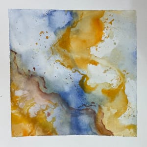 Sun and sky, framed