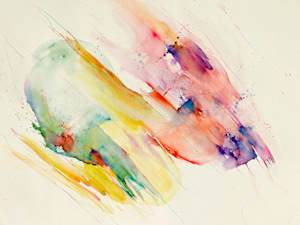Multicolor landscape
