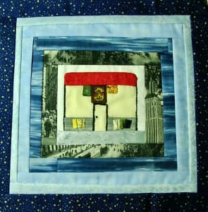 City Quilter 10th Anniversary Block