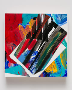 Striped Rectangle (Tilted)