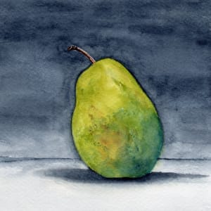 Pear in Shadow
