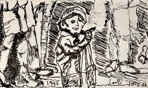 Little Boy lost in the Shoah c1943