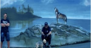 Takaya Wall Mural