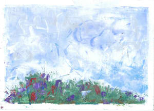 Just after the thundershower, Minam River