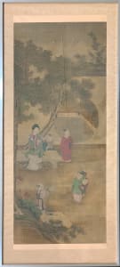 Chinese silk scroll