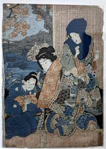 Banquet of the Next Full Moon at the Chrysanthemum Festival, from the series The Twelve Months (Chōyō nochi no tsuki no en, Jūni tsuki no uchi)