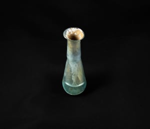 Blown glass flask