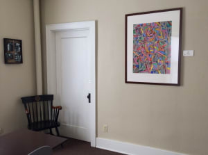 Untitled - 1-2272, oil paint on paper