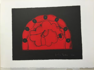 Abstract Lithograph
