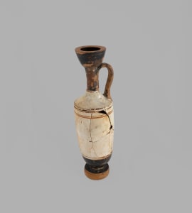 White ground lekythos