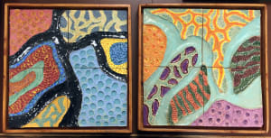 Study in Color and Texture I & II
