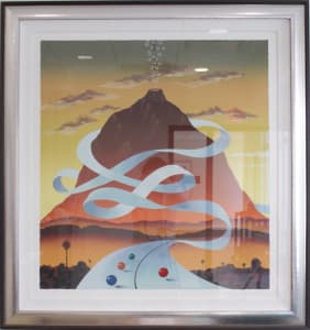 Untitled (Surrealist Volcano)