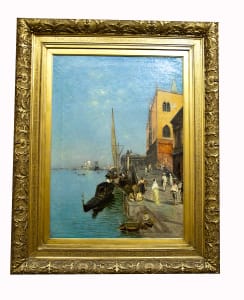 Promenade Along Venice Canal