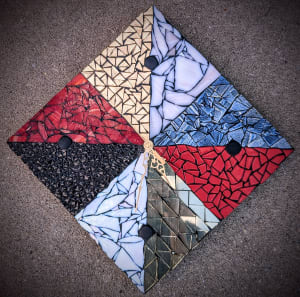 Maryland Colors Clock