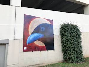 2021 Gainesville, GA: Vision 2030 Free-Range Mural Project at Longstreet Clinic Parking Deck