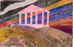 Imagery Winery label art, Glen Ellen, CA