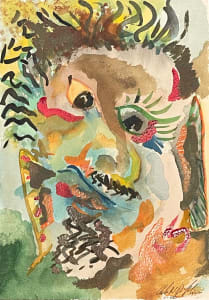 Man With a Blue Cheek **