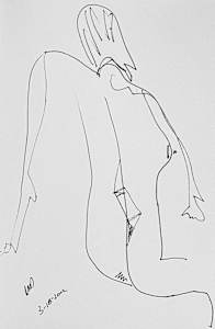 Seated Nude  **