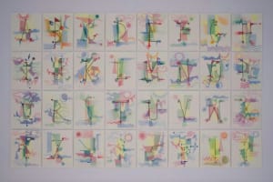 Alphabet on the Beach