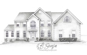 House Drawing Gift