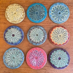 Daisy coasters,, order by number