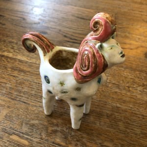Tatiana, a incense holding lady bowl