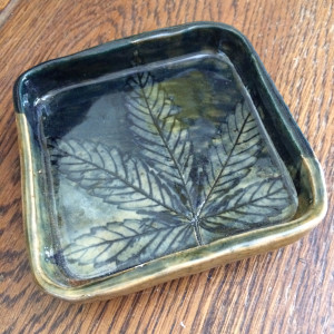 Square single leaf impression OG