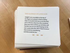 THE ALCHEMY OF LANGUAGE