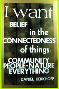 WHAT WE WANT: Daniel Kerkhoff #13