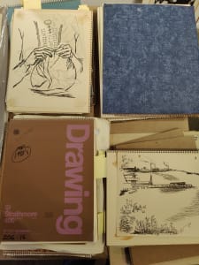 Sketchbooks, Medium
