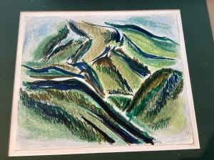 Untitled or unknown title described as Green Mountains