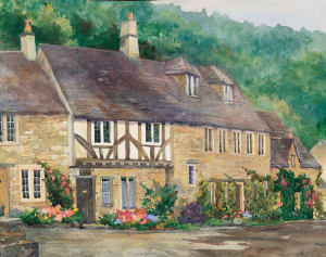 Village of Castle Combe, Cotswolds, England