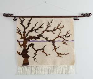 N.M Landscape [White w/ bare tree]