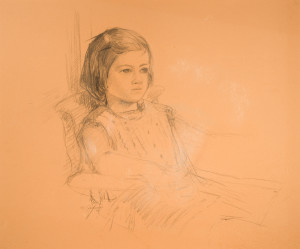 Little Girl in the Chair