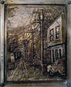 Alley No1. --Gold Leaf Casting