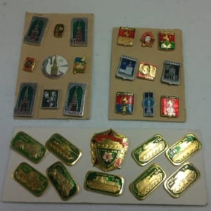 Russian Tank Pins, WWII