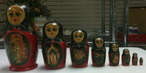 7 Russian Nesting Dolls