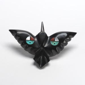 Hummingbird with  Zuni Sunfaces