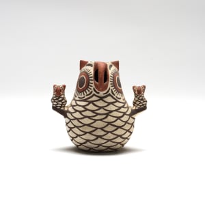 Nellie Bica (1905-1998): Owl Pot