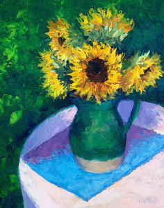 Sunflowers al Fresco