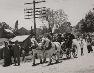 Gold Centenary Procession, Hill End 1951